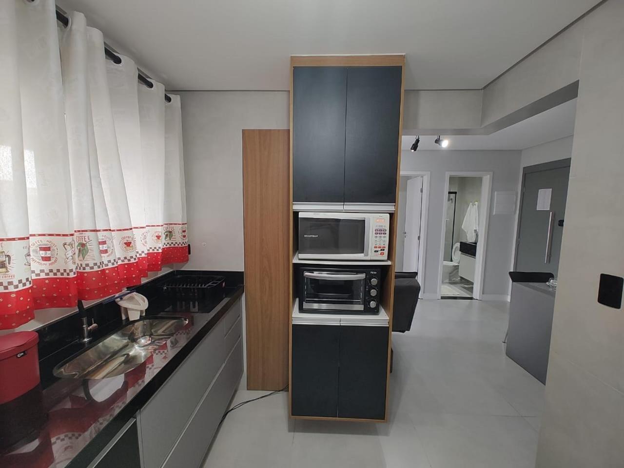 Apto Com Lazer Completo, Piscina, Ar, Mercadinho E Pet Friendly A 1 Min Da Praia Praia Grande (Santos) Exteriör bild