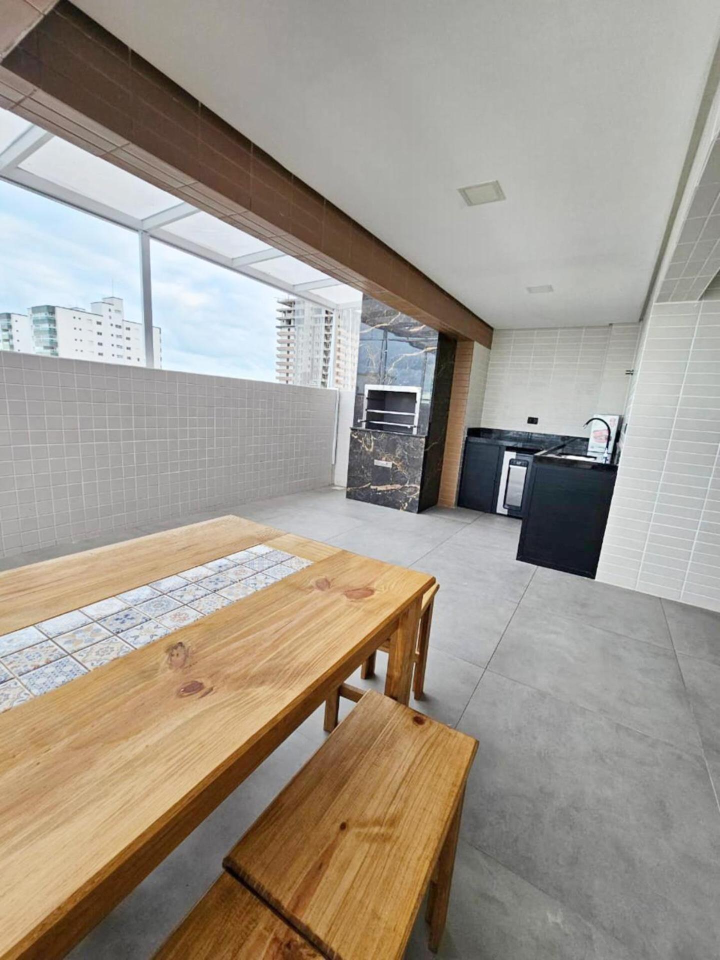 Apto Com Lazer Completo, Piscina, Ar, Mercadinho E Pet Friendly A 1 Min Da Praia Praia Grande (Santos) Exteriör bild